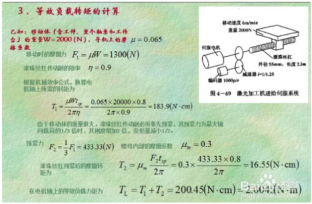 伺服电机选型的原则和注意事项