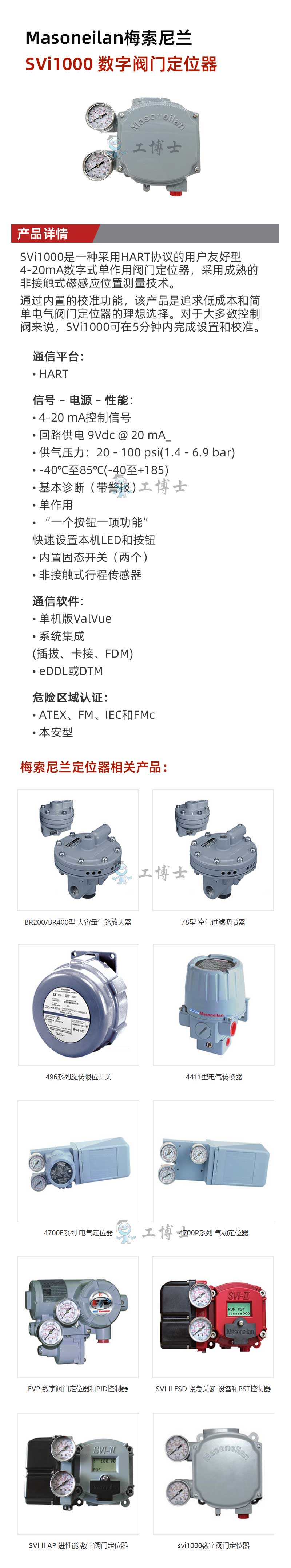 梅索尼兰SVI1000定位器