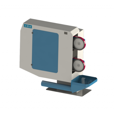 工博士 机械手柔性双工位砂带机 GBS_DLM03图1